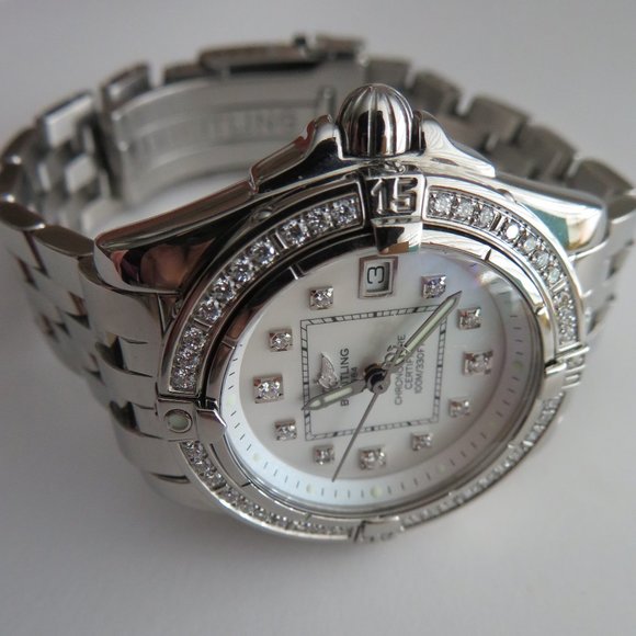 BREITLING COCKPIT Diamond Ladies Watch - Picture 9 of 15